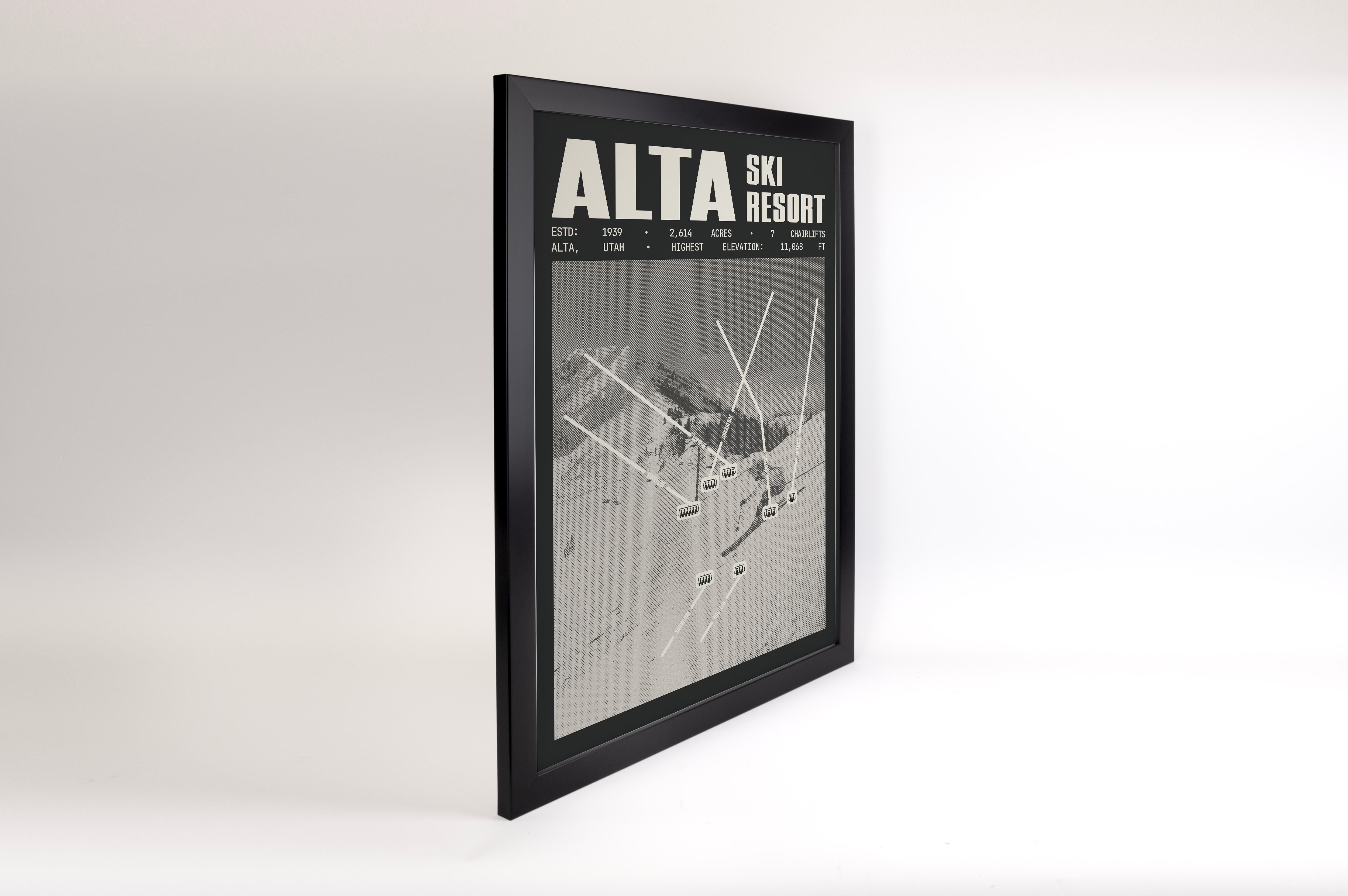 Alta Ski Resort Poster