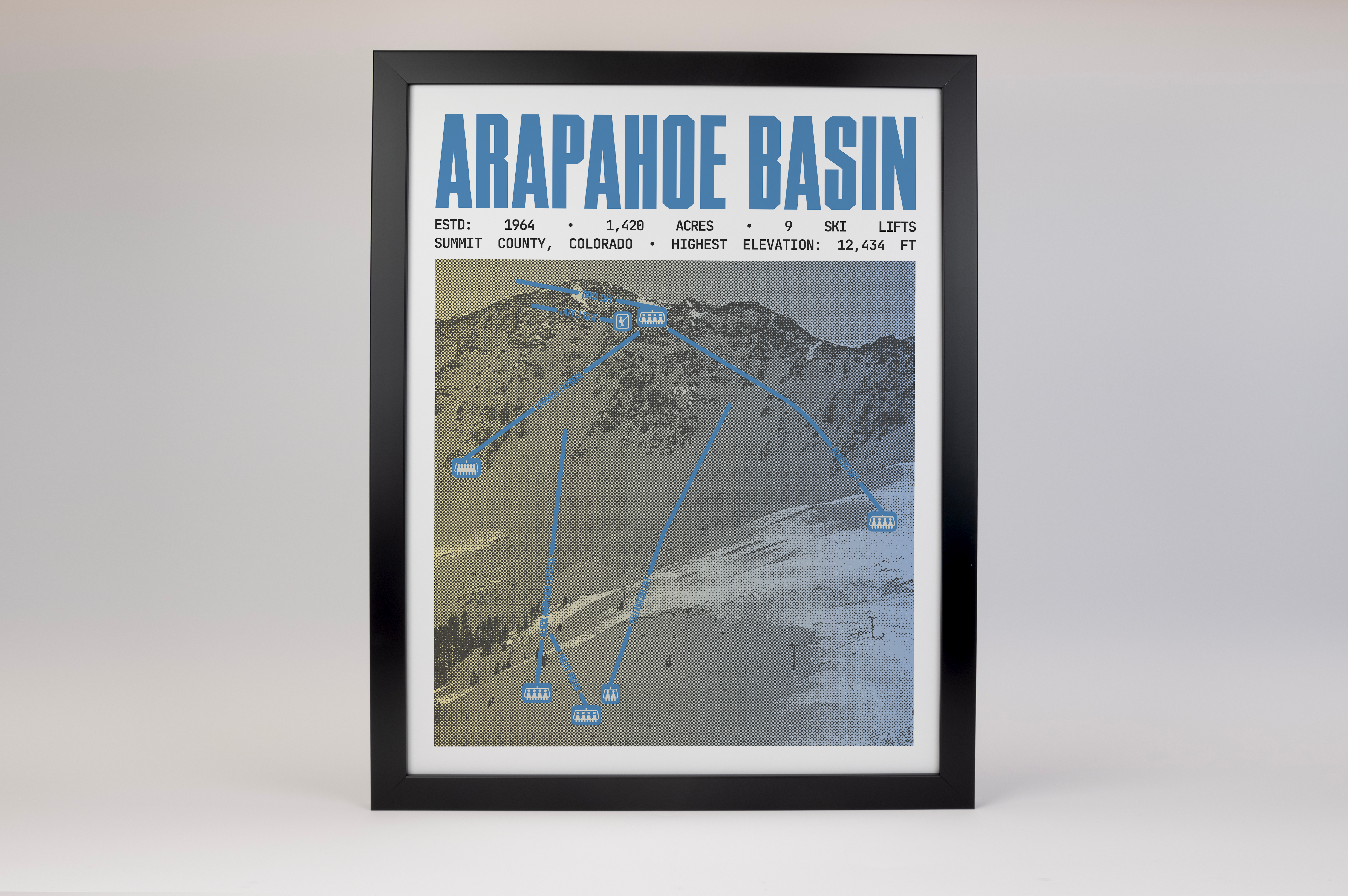 Arapahoe Basin Ski Resort Poster