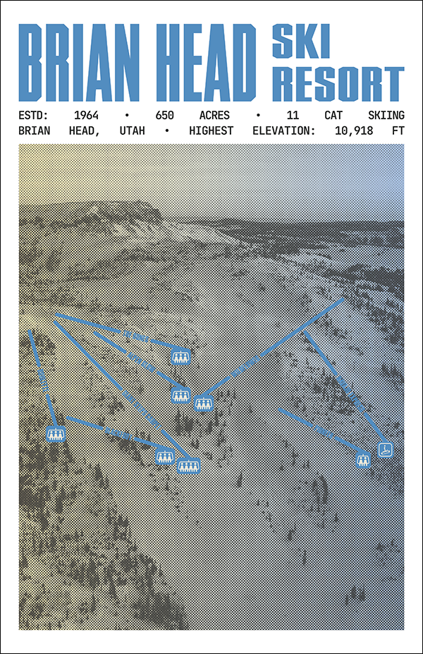 Brian Head Ski  Resort Poster