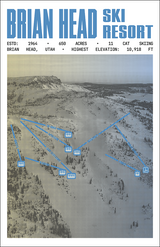 Brian Head Ski  Resort Poster