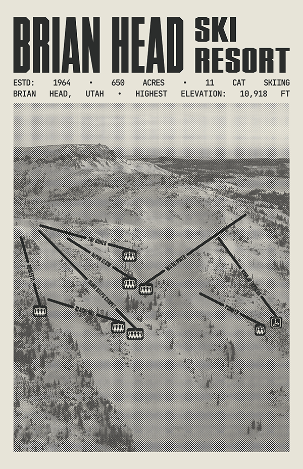 Brian Head Ski  Resort Poster