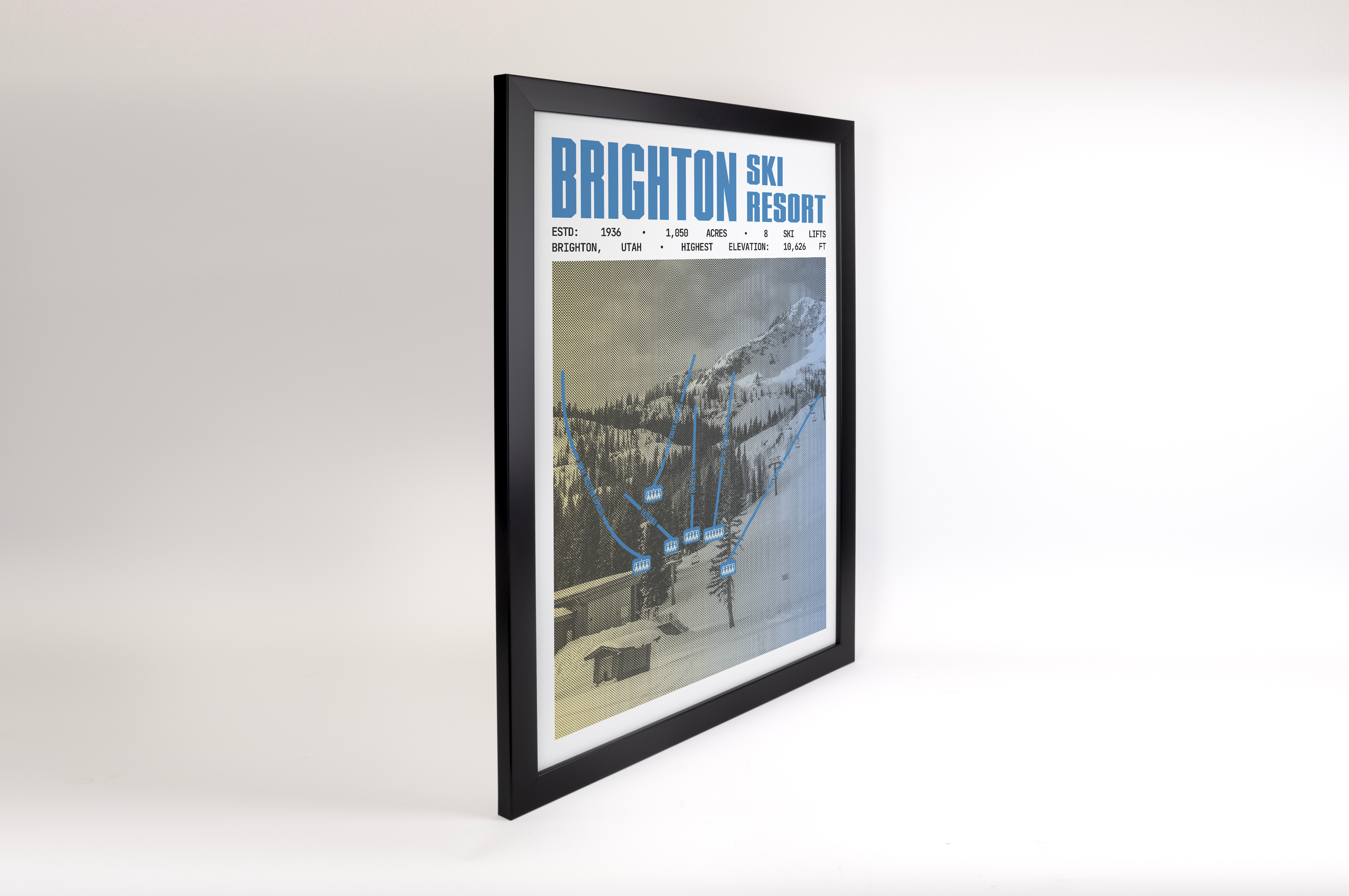 Brighton Ski Resort Poster