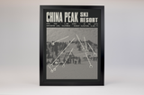 China Peak Ski Ranch Ski Resort Poster