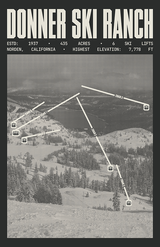 Donner Ski Ranch Ski Resort Poster
