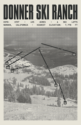 Donner Ski Ranch Ski Resort Poster