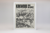 Kirkwood Ski Resort Poster