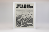 Loveland Ski Resort Poster