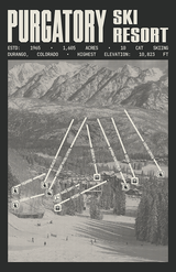 Purgatory - Durango Ski Resort Poster