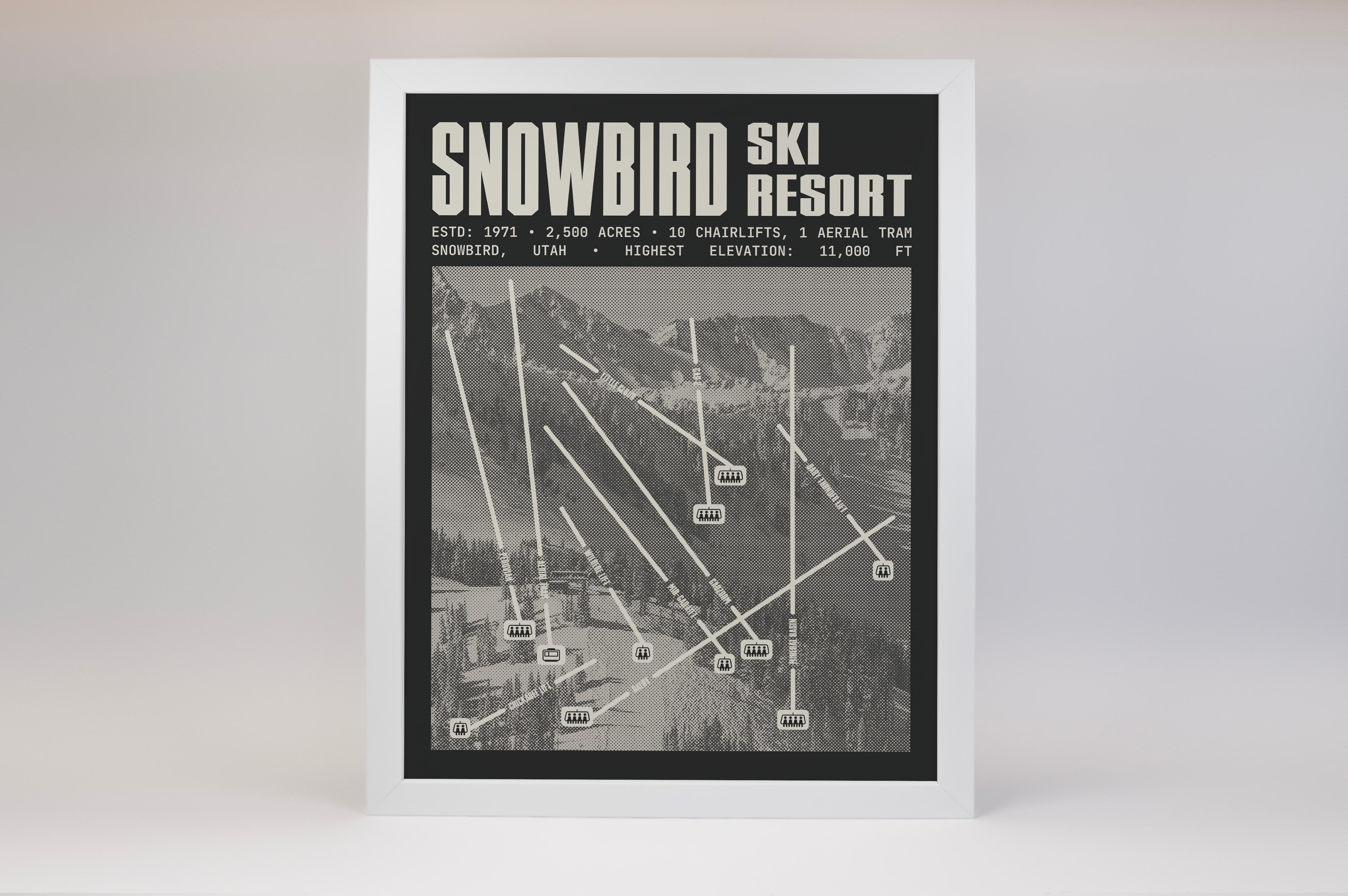 Snowbird Ski Resort Poster