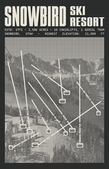 Snowbird Ski Resort Poster