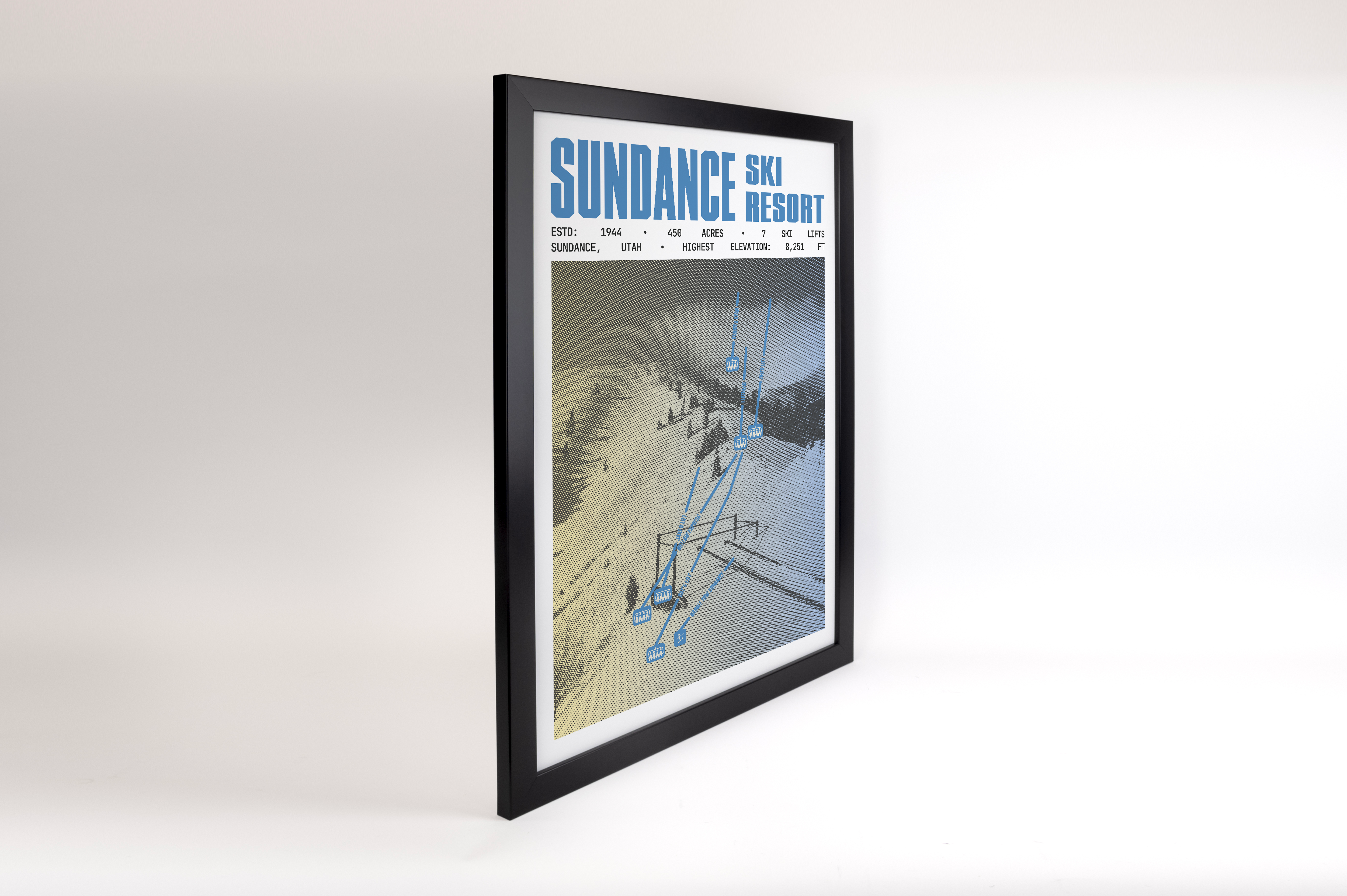 Sundance Ski Resort Poster