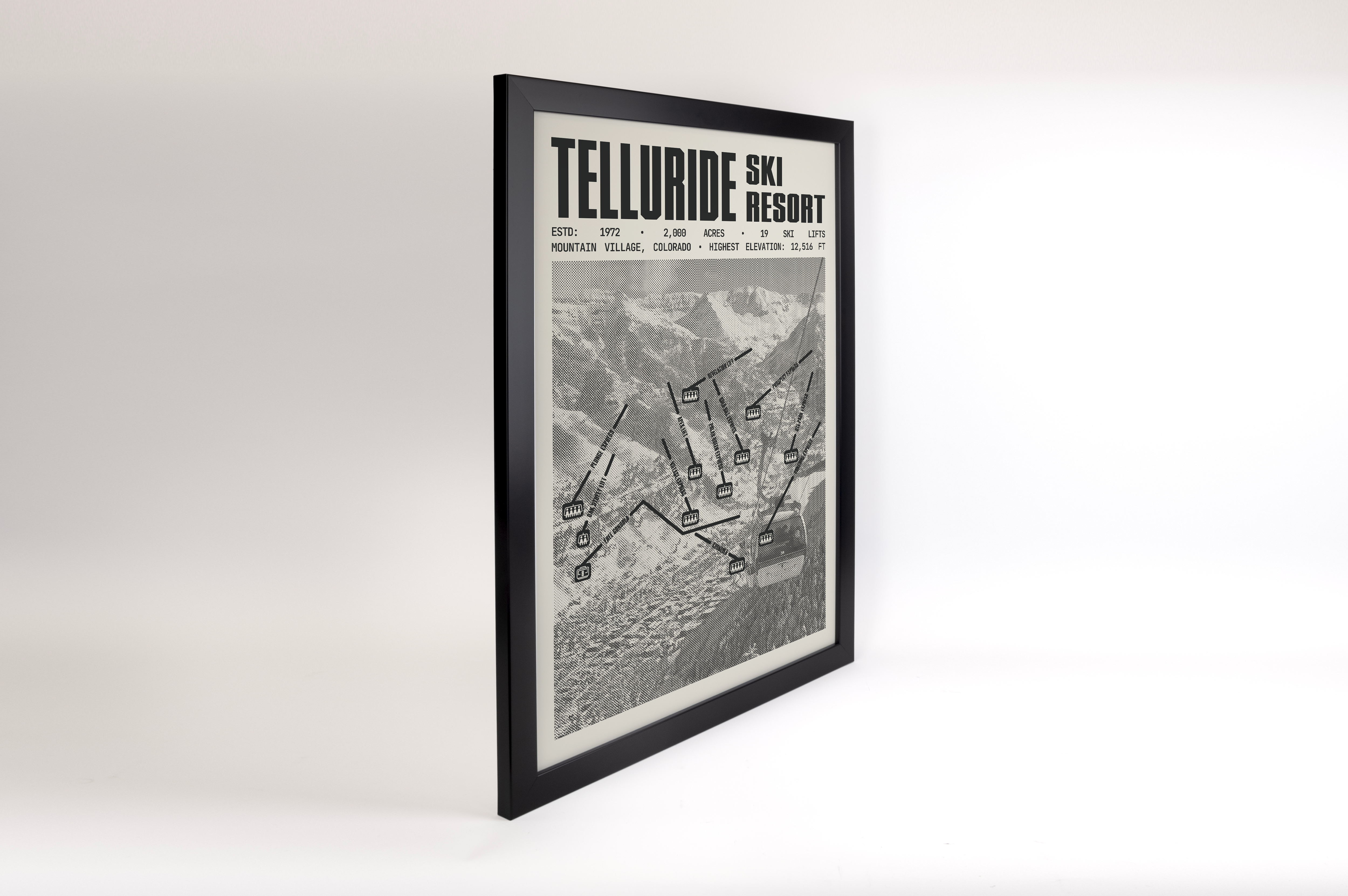 Telluride Ski Resort Poster